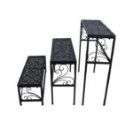 3pc Metal Rack Flower Pot Stand