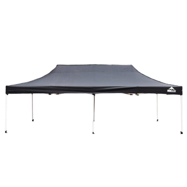 3x6m Premium Steel Gazebo White Frame