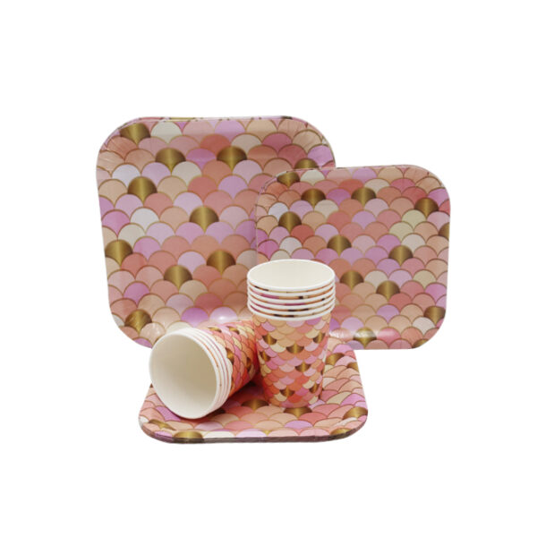 Disposable Plate/Cup Set 60pc