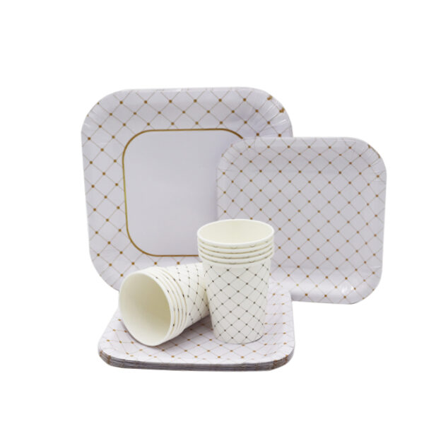 Disposable Plate/Cup Set 60pc