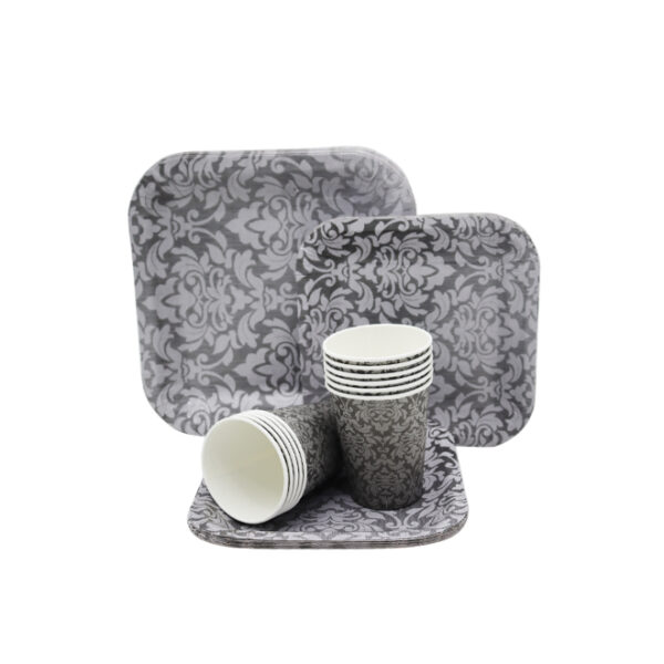 Disposable Plate/Cup Set 60pc