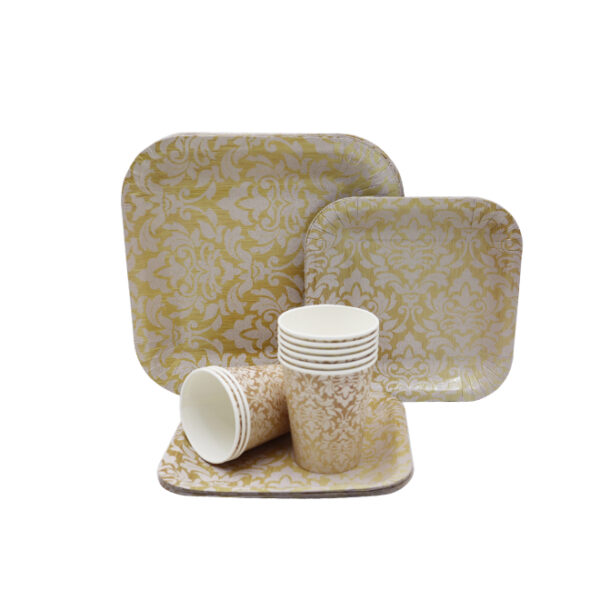 Disposable Plate/Cup Set 60pc