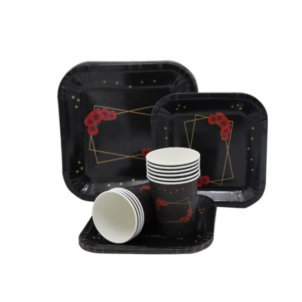 Disposable Plate/Cup Set 60pc