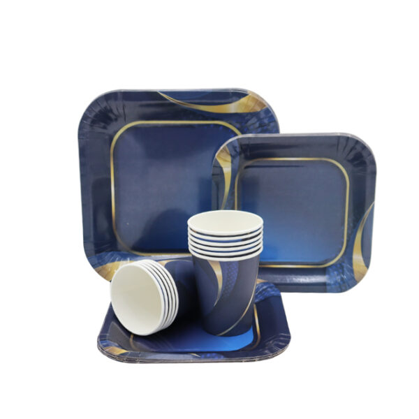 Disposable Plate/Cup Set 60pc