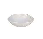 Large Ceramic Bowl with Irregular Wavy Rim