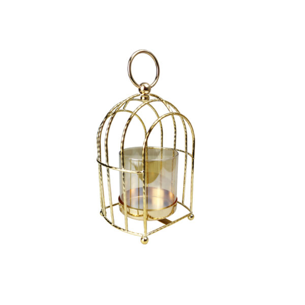 Hanging Cage Candle Holder