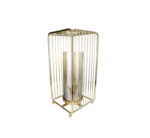 Gold Cage Candle Holder