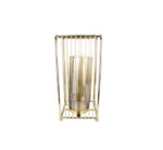 Gold Cage Candle Holder