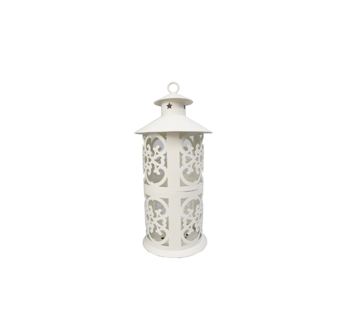 Metal Lantern White