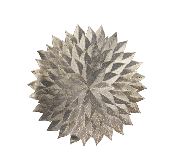 Gold Leaf Design Table Mat 38cm
