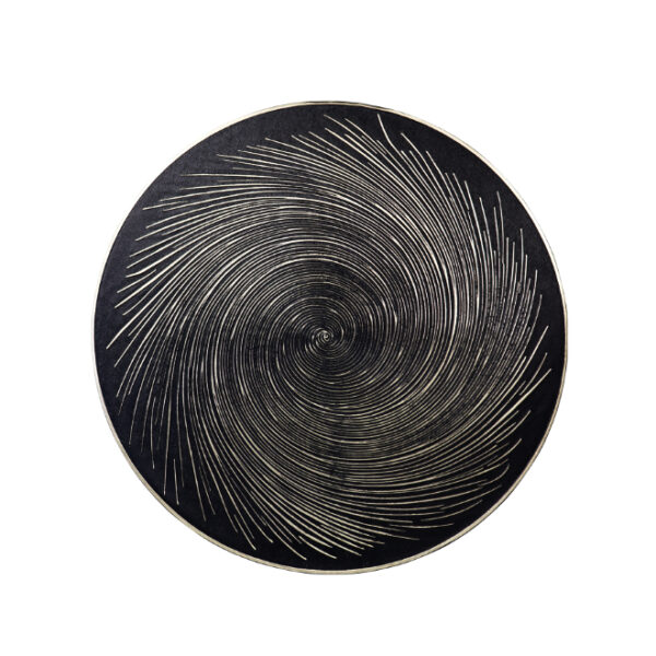 Round Spiral Design Table Mat 38cm