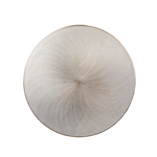 Round Spiral Design Table Mat 38cm