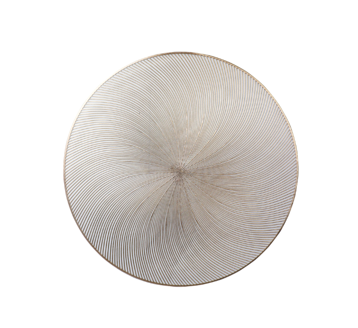 Round Spiral Design Table Mat 38cm