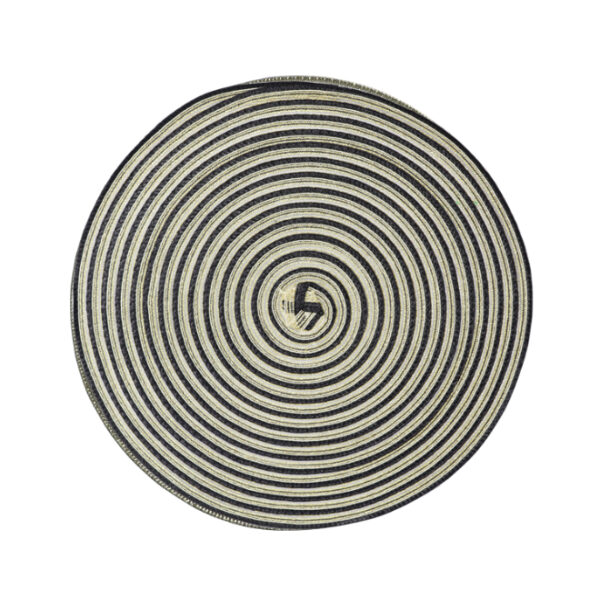 Round Spiral Design Table Mat 38cm