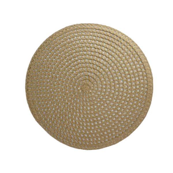 Rattan Texture Round Table Mat 38cm