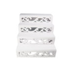 4 Step Dessert Stand White