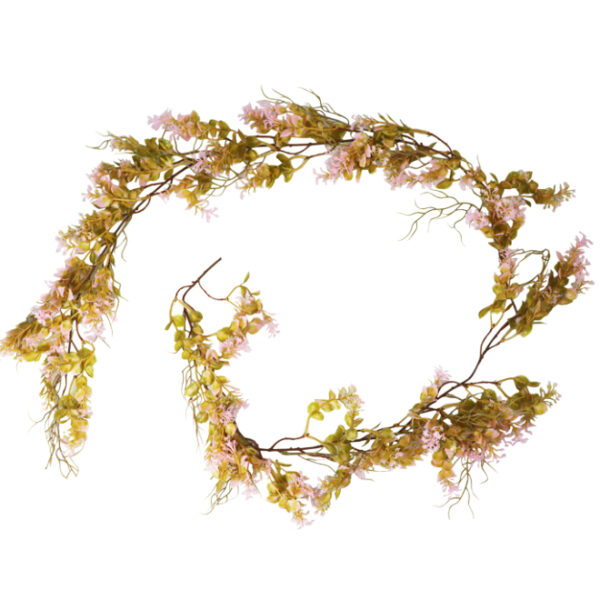 Artificial Pink Flower Garland