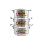 6pc Aluminium Pot Set