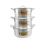 6pc Aluminium Pot Set