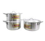 6pc Aluminium Pot Set