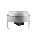 Round Chafing Dish Top Window