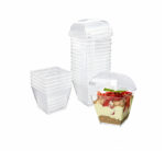 Plastic Dessert Cups with Lids 20pc