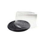 Disposable Round Cake Base with Clear Lid