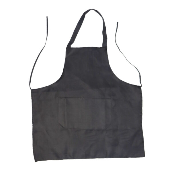 Plain Black Apron