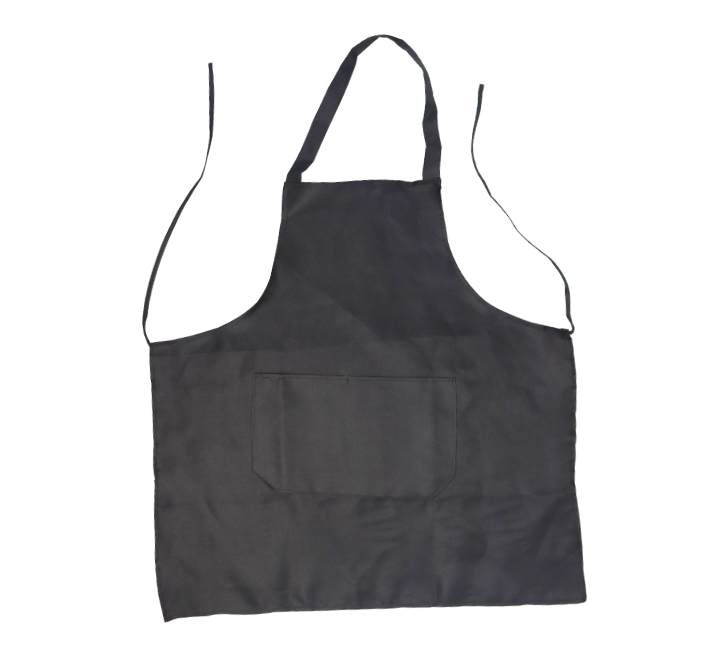 Plain Black Apron