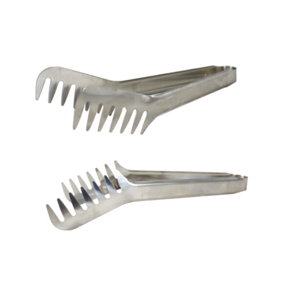 Metal Spaghetti Tong Silver