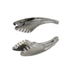 Metal Salad Tong Silver