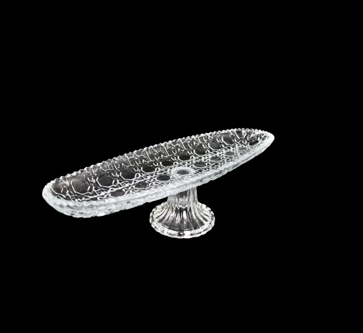 GLASS SERVING TRAY