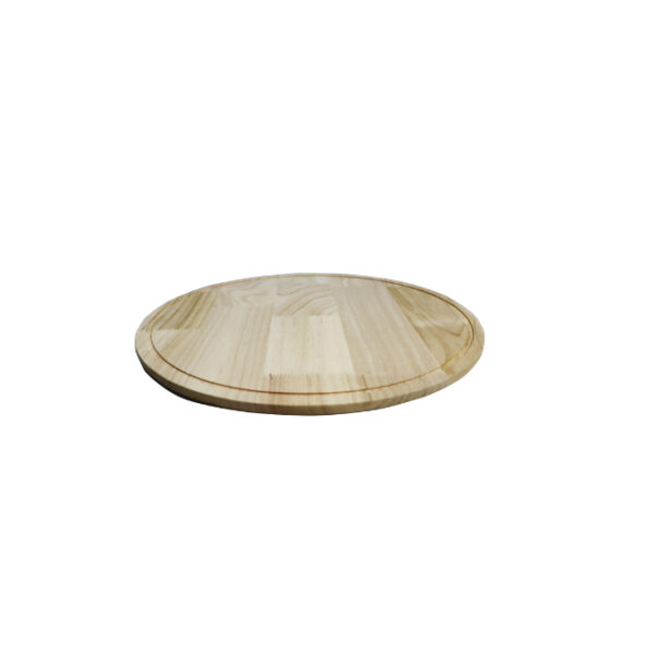 Round Wooden Pizza Board 39cm
