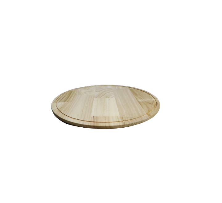 Round Wooden Pizza Board 39cm