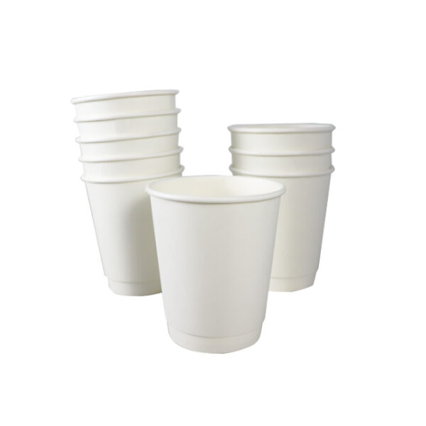 White Coffee Cups 25pack