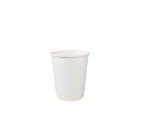 White Disposable Coffee Cup