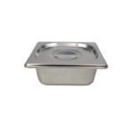 Food Prep Container Silver 16.5x18cm