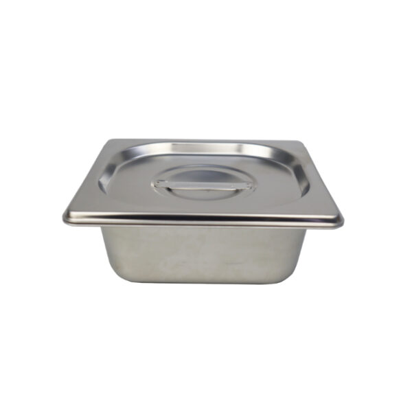 Food Prep Container Silver 16.5x18cm