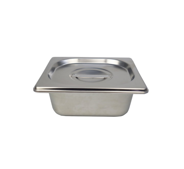 Food Prep Container Silver 16.5x18cm