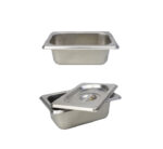 Mini Food Prep Container Silver