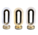 Fancy Oval Lantern with Rechargeable Light