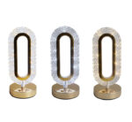 Fancy Oval Lantern with Rechargeable Light