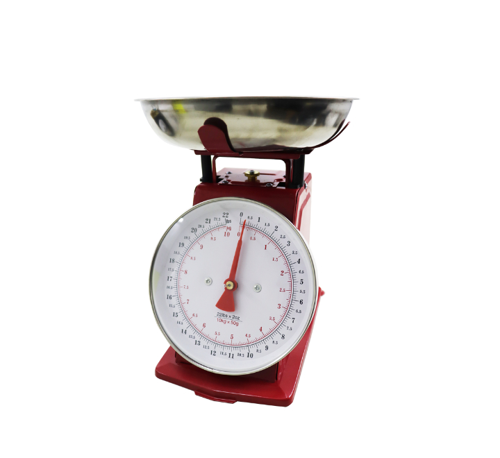 Regent Kitchen Scale Red with S/Steel Bowl 5kg