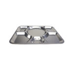 Stainless Steel 6 Division Platter
