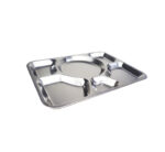 Stainless Steel 6 Division Platter