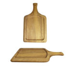 Square Pizza Board with Handle