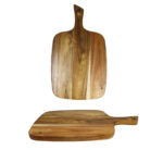 Square Pizza Board with Handle