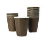 Ripple Coffee Cups 25pcs (350ml)