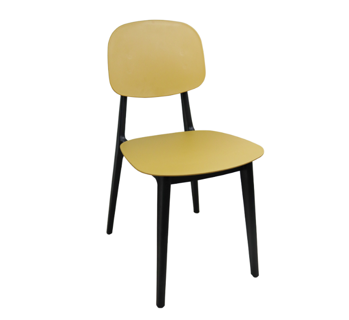 2 Tone Cafe Chair Mustard