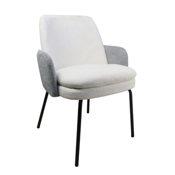 Occasional Chair White/Grey